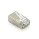 Коннектор Merlion RJ-45 8P8C FTP Cat-6 (50 шт/уп.) экранированный , двойной (позолоченые)
