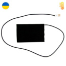 Электрогрелка Трио-СамеТо Черная 15х10 см от USB, войлочная электрическая грелка | грілка електрична (ST)
