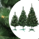 Сосна искусственная 2,3 м ёлка зеленая пышная на подставке, Рождественская новогодняя елка для дома