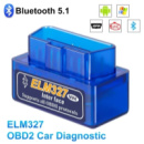 Диагностический сканер-адаптер OBD2 ELM327 Bluetooth mini
