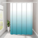 Шторка для ванной комнаты Bathlux 180 x 180 люкс качество с водоотталкивающим покрытием, Бирюзовый градиент