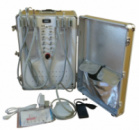 Стоматологічна установка P25 портативна з вбудованим компресором, скалером і ресивером.