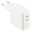 Мережевий Зарядний Пристрій Apple Dual Type‑C PD25W+PD25W Total 50W 1:1