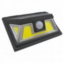 LED настенный светильник на солнечной батарее VARGO 10W COB черн. (VS-701330)