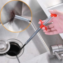 Трос для чистки труб канализации Cleaning hook №2 60 см, инструмент для прочистки засоров, гибкий захват