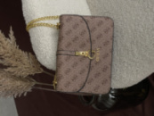 Сумка Guess G James Logo бежевий