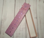 Коробка для біжутерії. Колір: Рожевий. Розмір: 21*4,2*2 см