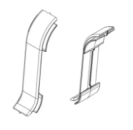 З'єднувач Cezar Premium в колір плінтуса