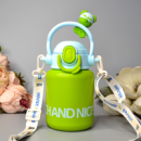 Дитяче термогорнятко з трубочкою «Little Bee» 550 ml Зелений