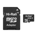 Карта Пам'яті  Hi-Rali MicroSDHC 32gb UHS-3 10 Class &amp; Adapter