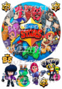Вафельные картинки на тему: Brawl stars
