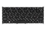 Клавіатура для ноутбука ACER Aspire S3, S5, One 756, TravelMate B1 чорний, без фрейму