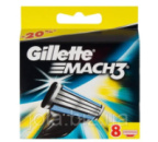 Лезвия Gillette Mach 3 8 шт Картриджи Жилет Мак 3 8 шт