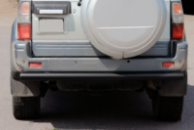 Задняя дуга AK002 Черная (нерж. сталь) для Toyota Land Cruiser 90 Prado 1996-2002 гг