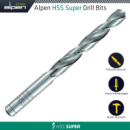 Свердло по металу HSS-Super Ø5,0 мм, 10 шт, Alpen 0095100500100