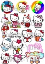 Вафельные картинки на тему: Hello Kitty