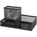 Подставка для мелочей Axent 203x105x100мм, wire mesh, black (2116-01-A)