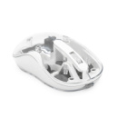 Мышь беспроводная JEDEL WD141T-W, 1200, 2.4 GHz+Bluetooth 5.0, 3.7V 300mAh, Type-C зарядка. 109x60x32 мм. 69 г. Transparent-White, Box