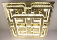 Люстра потолочная хрустальная LED с пультом C1787/800*800-gd Золото 17х80х80 см.