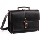 Портфель ручної роботи шкіряний Чорний (1939512627)