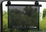 Шторка сонцезахисна в автомобіль FreeON 41×50 см, black