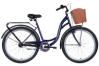 Велосипед 26« Dorozhnik AQUAMARINE 2022 (темно-фіолетовий)