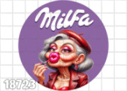 Цукрові картинки Milfa, Мілфа