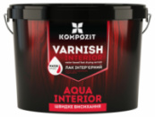 Лак інтер’єрний AQUA INTERIOR, Глянцевий, 0,75 л, Безбарвний