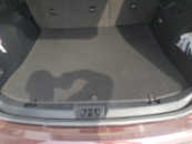 Коврик багажника (EVA, черный) для Ford Edge