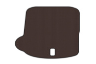 Резиновый коврик в багажник Carsuit V-1 (Sedan, коричневый) для Ауди A3 2012-2020 гг
