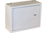 Антивандальный шкаф VAGOS Lite 400х300x150 (0,5мм) дверь петельная, замок - сувальдный , 4отв. 22мм