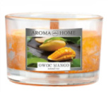 Ароматична свічка 115g «Aroma Home» - Natural Waxes Candle - Mango Fruit (Манго) 83519