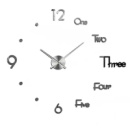 Часы настенные диаметр 10 см круглые HP-3Y-4S