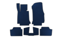 Коврики EVA (Для F22, Синие) для BMW 2 серия F22/F23 2014-2021 гг