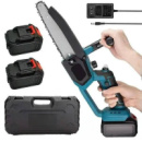 Акумуляторна міні електрична ланцюгова пила 8 дюймів + 2 акумулятори 48V Міні-пила садова