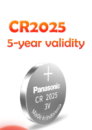 Батарейка Panasonic CR2025/ CR 2025 (ECR2025/ GPCR2025/ DL2025) LITHIUM