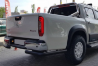 Задняя защита AK003 Черный (нерж. сталь) для Ford Ranger 2011-2022 гг