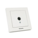 Розетка Panasonic Karre Plus 55 TV, Телевизионная, белая
