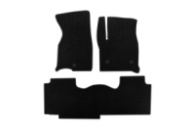 Коврики EVA (2 ряда, Черный) для Chevrolet Tahoe 2020- гг