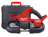 Пила стрічкова акумуляторна безщіткова MILWAUKEE, M18 FBS85-0C (каркас, аксесуари, кейс)