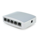 Комутатор Gigabit Ethernet ONV-H3005S в пластиковому корпусі, 5*1000Мб портів, 5В 1Ач, 100х70х28