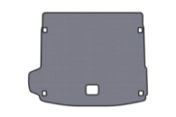 Резиновый коврик в багажник Carsuit (Серый) для Ауди Q5 2017-2025 гг