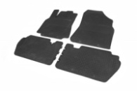 Резиновые коврики (Polytep) Передние (2 шт) для Peugeot Partner Tepee 2008-2018 гг