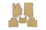 Коврики EVA (Электро, Бежевый) для SsangYong Torres 2022– гг