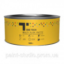 Шпатлевка универсальная по пластику  Multi Flex Putty (1,0 кг) с отвердителем, ONE TECH