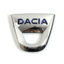 Емблема «Dacia» DUSTER зад\пластик\4 штирька H=100мм 5587