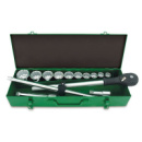 Набор головок дюймовых с трещоткой TOPTUL 3/4« 14ед. (12-гр.) GCAD1407