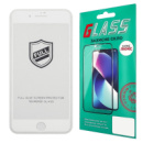 Защитное стекло для Apple iPhone 7 Plus/ 8 Plus Full Glue (0.25 мм, 2.5D, белое) Люкс