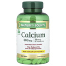 Кальцій та Вітамін D3, 600 мг та 20 мкг, Calcium, Nature's Bounty, 250 таблеток