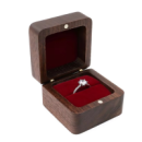 Коробочка для колец деревянная,коробка ювелирная свадебная, футляр обручальных колец для свадьбы или предложения руки и серца